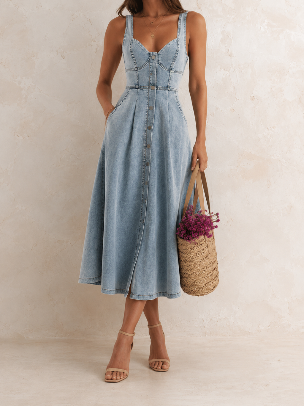 VESTIDO DENIM