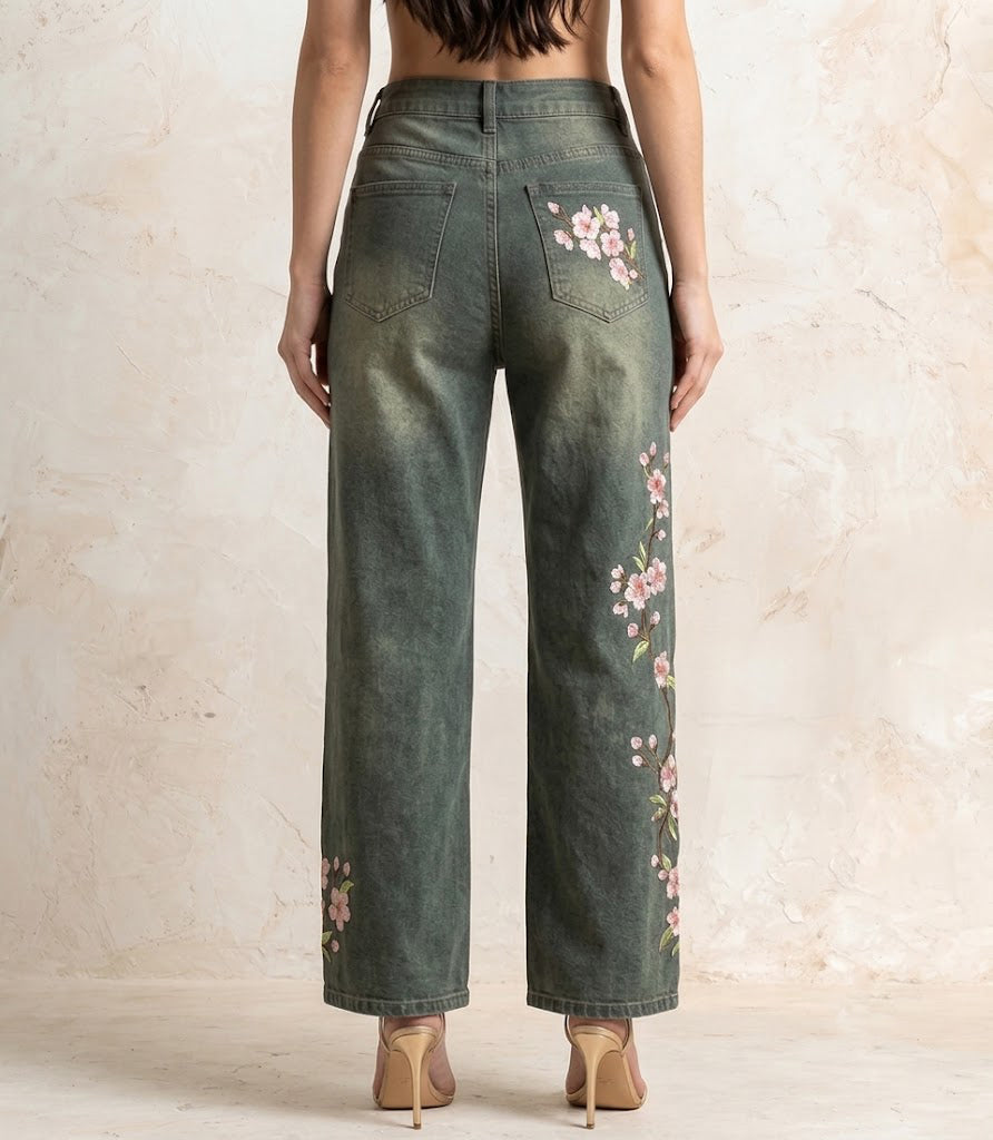 PANTALÓN JARÍN DE OLIVA